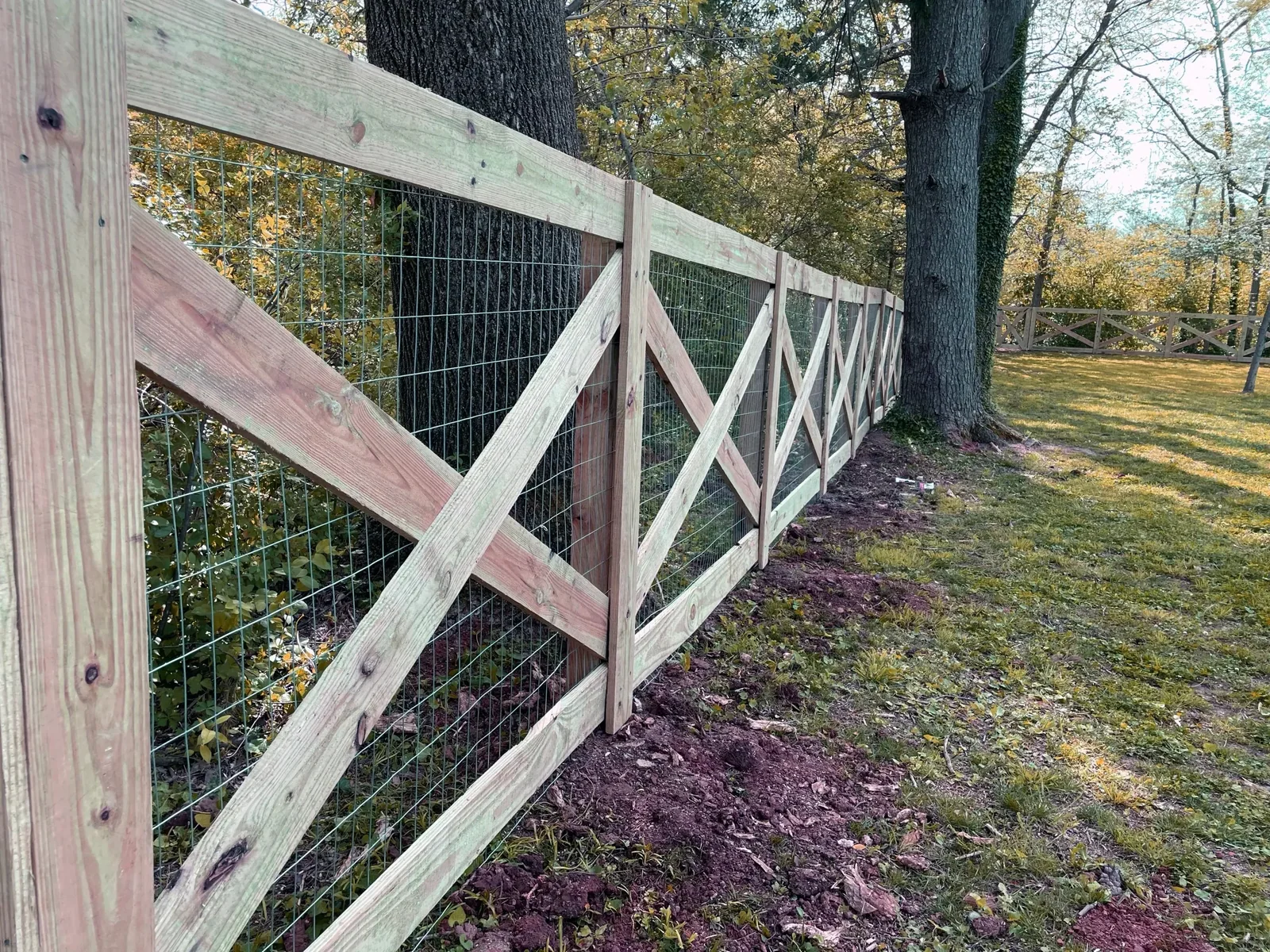 Fence installed by Yard Dog Fencing